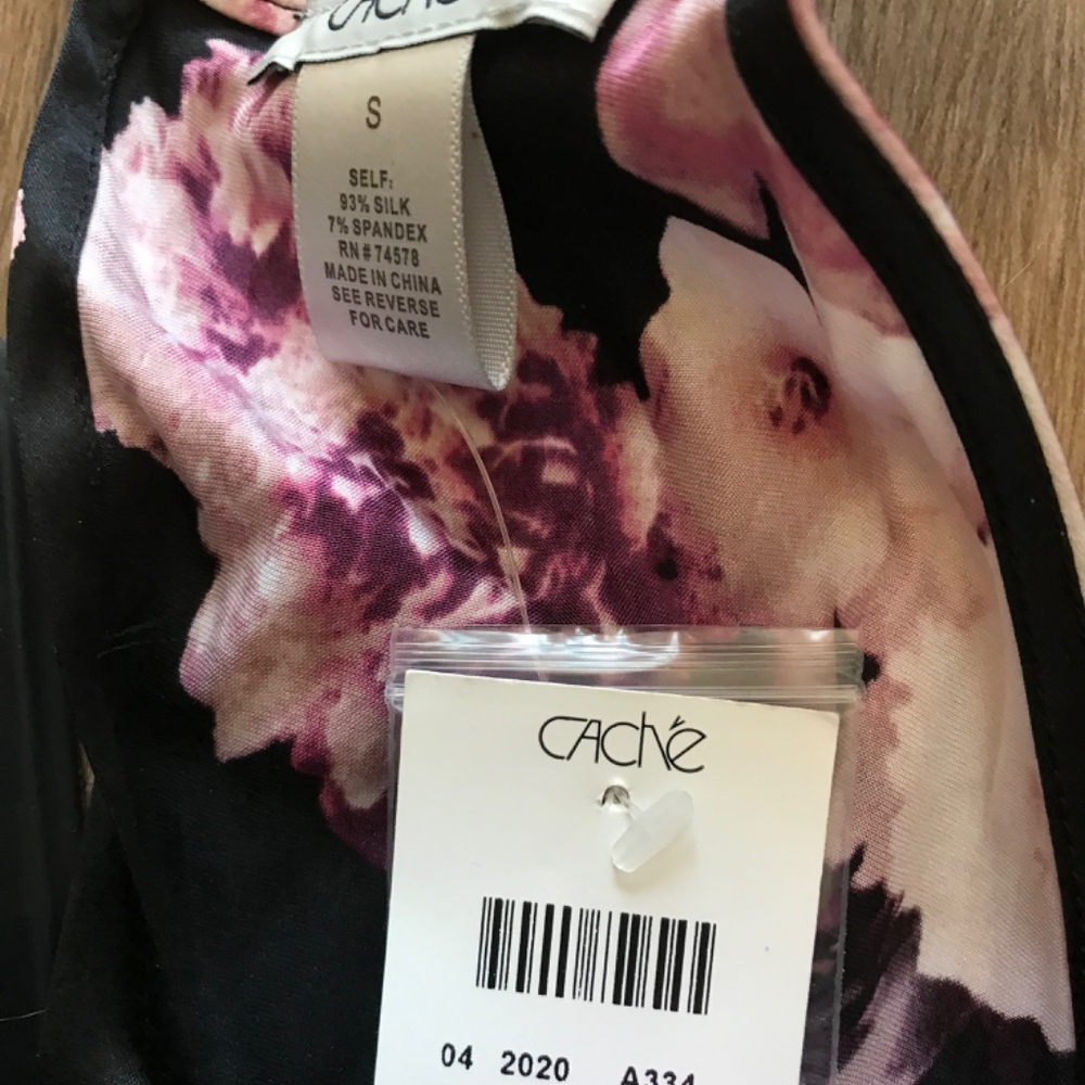 Cache silk top - Picture 4 of 5